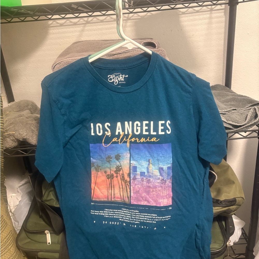 Eighty Eight Teal Graphic Tee